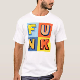 Funk-fyrkanter T-Shirt
