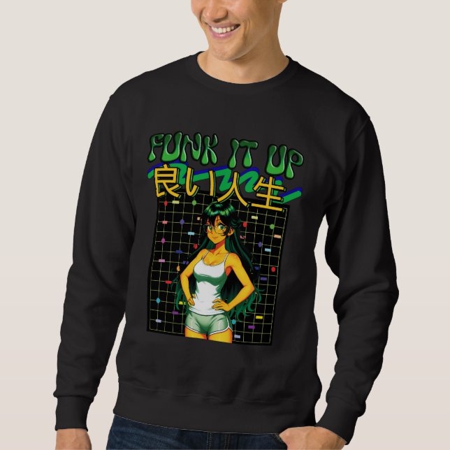 FUNK IT UP- Bra Liv Lång Ärmad Tröja (Framsida)