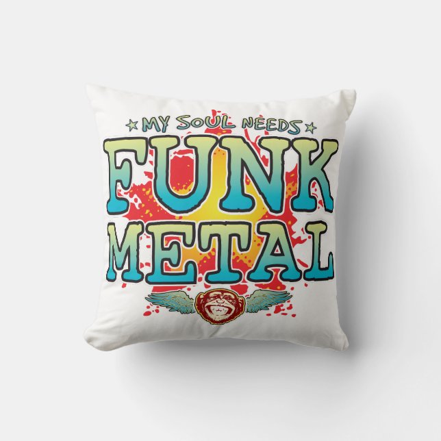 Funk Metall Soul Cushion Kudde (Framsida)