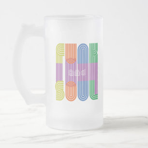 funk och själ frostat ölglas
