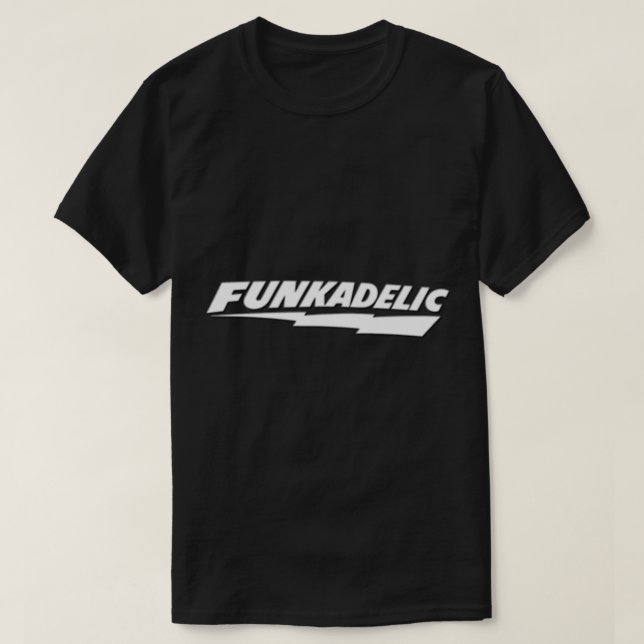 Funkadelic Logotyp in White T Shirt (Design framsida)