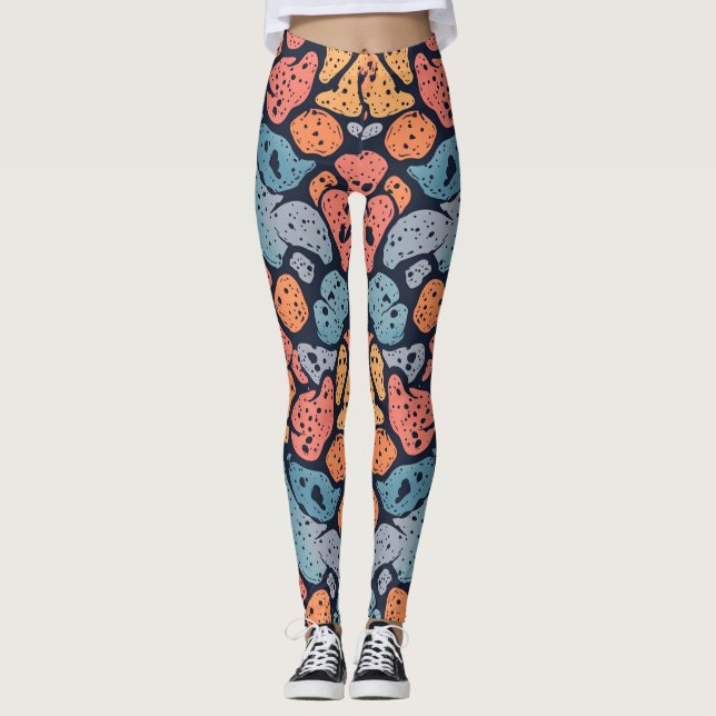funkig hud leggings (Framsida)