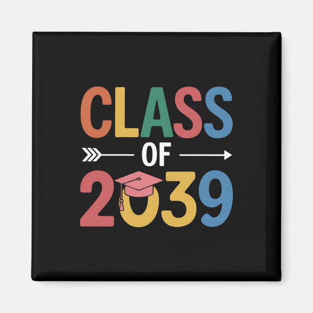 Funkis Klass 2039 Examen Senior 2039 Magnet (Framsidan)