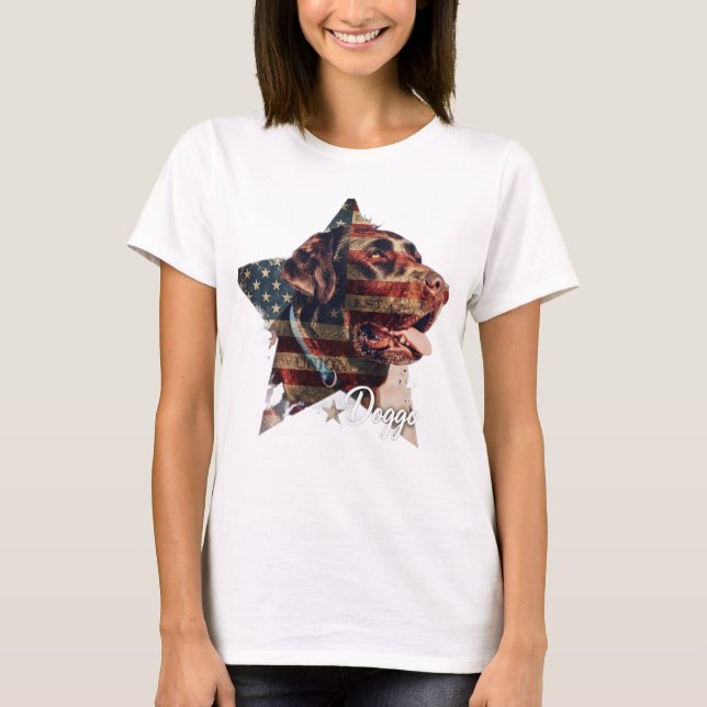 Funkisdag för hundälskare t-shirt (Framsida)