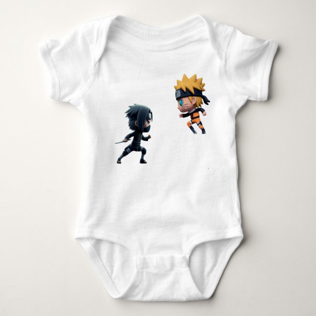 Funko Pop | Naruto vs Sasuke T Shirt (Framsida)