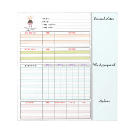 Funktionalitet: Gör det för din egen skull; Motive Anteckningsblock