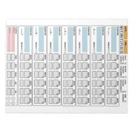 Funktionalitet: Gör det för din egen skull; Motive Anteckningsblock