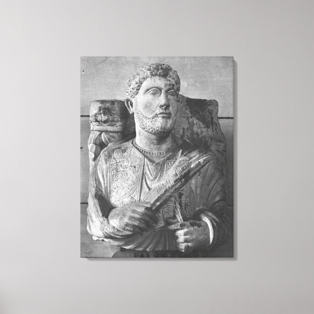 Funktionell lättnad av Jarhai från Palmyra, Syrien Canvastryck (Framsida)