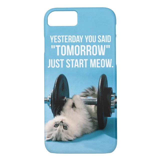 Funktionell motivation - katt - startmeny Case-Mate iPhone skal (Baksida)