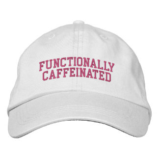 Funktionellt Kaffeinerad Rolig Mamma Broderad Keps