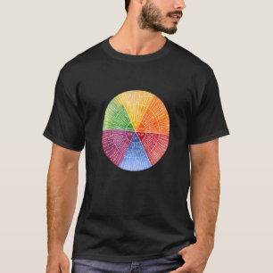 Funktioner för behandling av hjulförskjutningsdiag t shirt