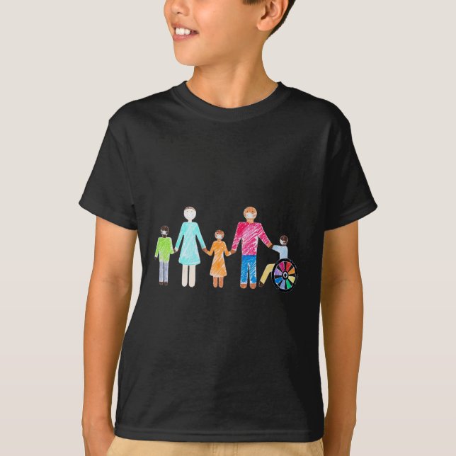 Funktioner som väger tyngre än funktionsnedsättnin t shirt (Framsida)