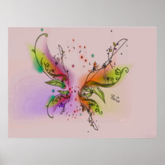 Funktioner teckning av BoZo Poster