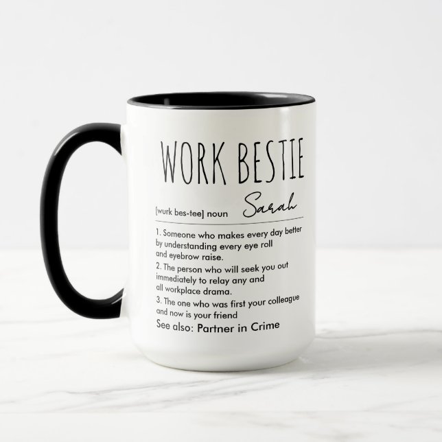 Funktionsdefinition för eget namn för Bestie Mugg (Vänster)