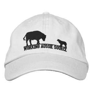 Funktionsduglig Aussie källEmbrodered hatt Broderad Keps