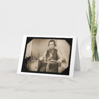 Funktionsduglig Daguerreotype 1846 för hovslagare Kort