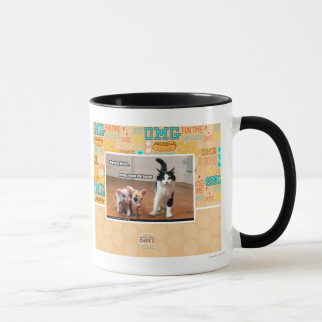 Funktionsduglig kitteh mugg (Höger)