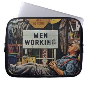 Funktionsduglig manar laptop sleeve