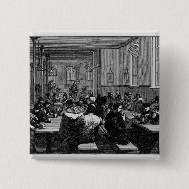 Funktionsdugliga man coffee shop knapp (Framsida)