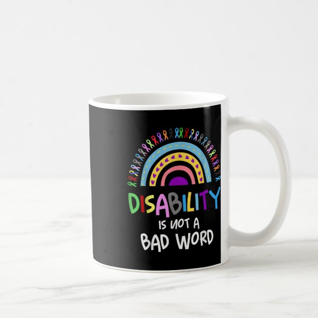 Funktionshinder är inte ett dåligt Pride för funkt Kaffemugg (Höger)