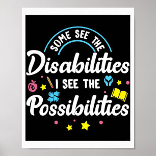 Funktionshinder Speciell utbildning Poster