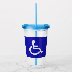 Funktionshindrad inaktiverad take away mugg