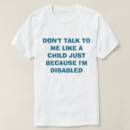 Funktionshindrad  t shirt