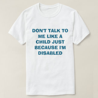 Funktionshindrad t shirt