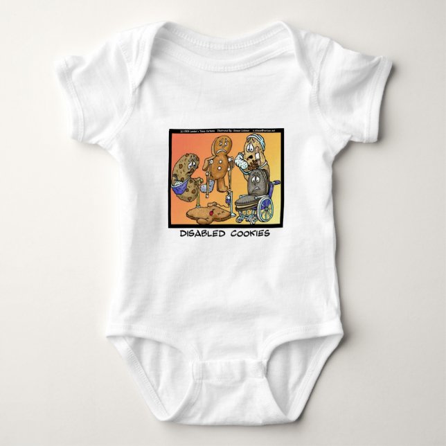 Funktionshindrade kakor Roliga presenter & samlaro Tee Shirt (Framsida)