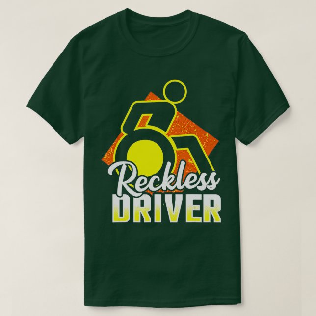 Funktionshindrades handikapp för Humor vid funktio T Shirt (Design framsida)