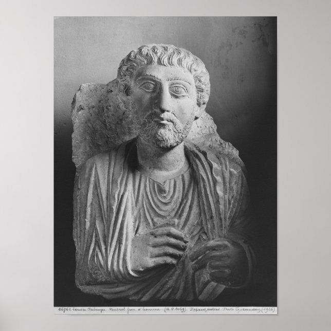 Funktionshöjning av en man figur, från Palmyra Poster (Framsidan)