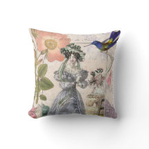 Funktionsläge de Paris Biedermeier damer i hattar