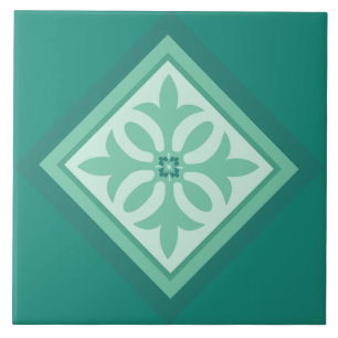 Funktionspanel för Seafoam färg-diamant Kakelplatta