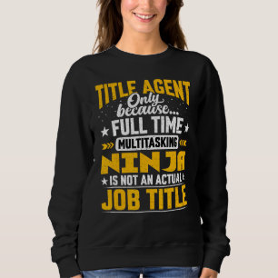 Funktionsrubrik för Agent-jobb T Shirt