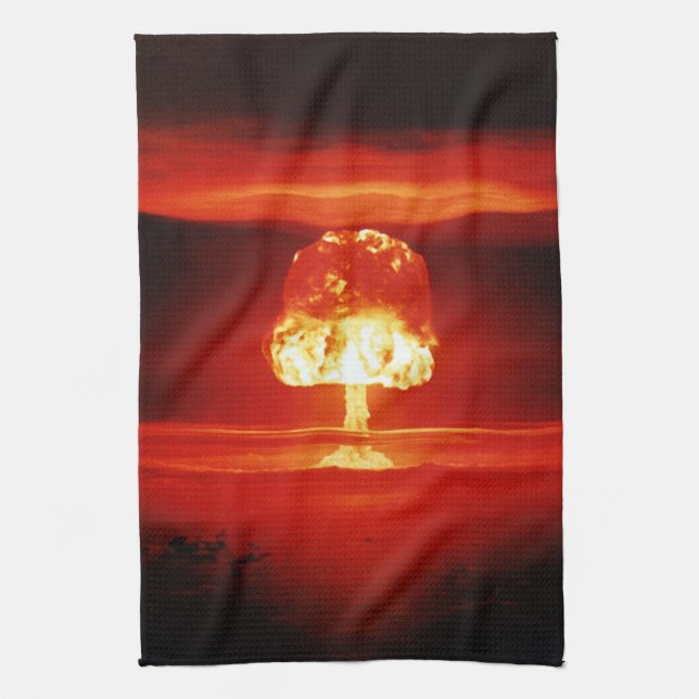 Funktionsslott 11 atom- Megaton ROMEO händelse Kökshandduk (Vertikal)