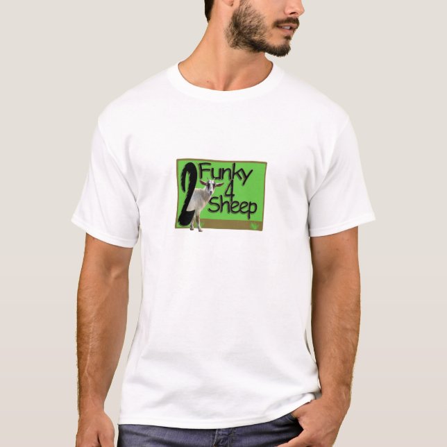 Funky 2 4 får t shirt (Framsida)
