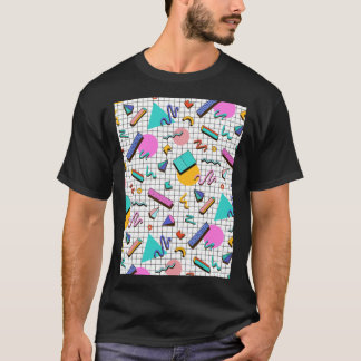 Funky 80s eighties Memphis Pattern Design Classic T Shirt