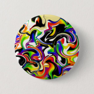 Funky abstrakt art magnet knapp