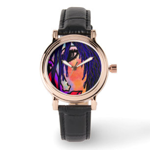 Funky Abstrakt Artwear Armbandsur
