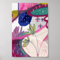 Funky Abstrakt av Amy Moen