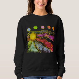 Funky Abstrakt Konst att Ha På T Shirt