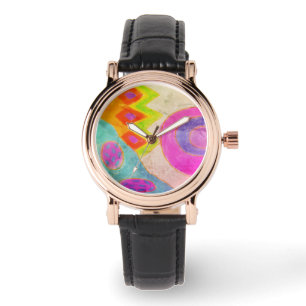 Funky Abstrakt Wearable Art Armbandsur