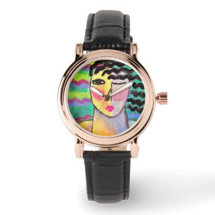 Funky Abstrakt Wearable Art Armbandsur