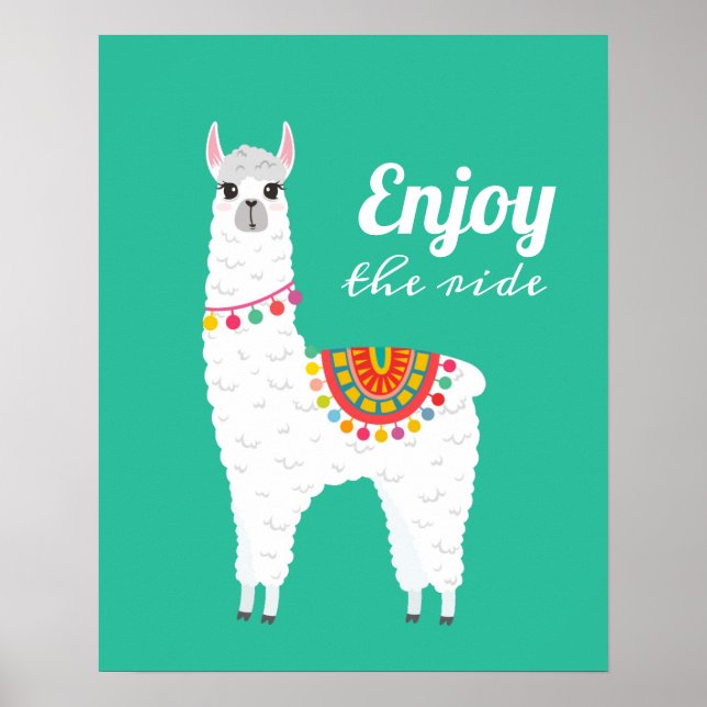 Funky Alaca drama llama Poster (Framsidan)