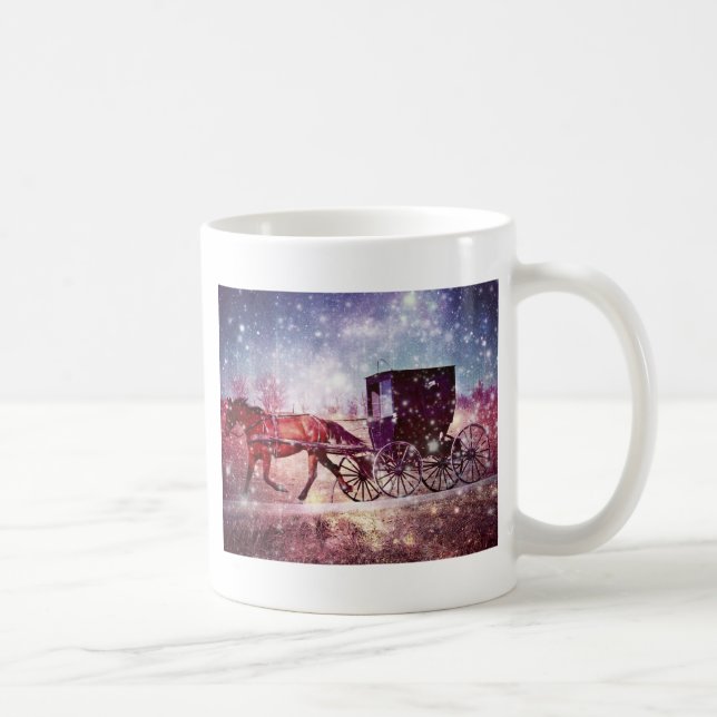 Funky Amish-rymd Kaffemugg (Höger)