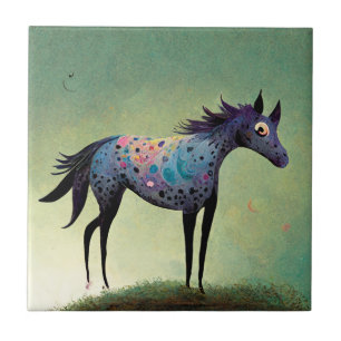Funky Appaloosa Ceramic Tile Kakelplatta