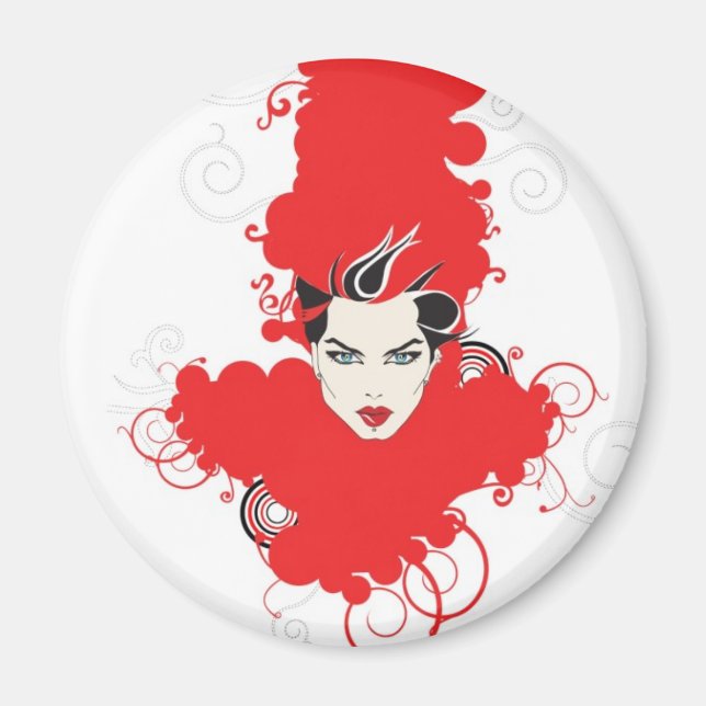 Funky - återställ fästpunkt magnet (Framsidan)