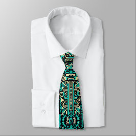 Funky Aztec Stil Blue Mönster Slips