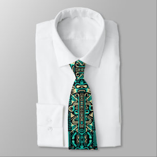 Funky Aztec Stil Blue Mönster Slips