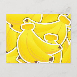 Funky banan vykort